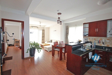 Large size apartment with 02 bedrooms for rent in Ba Dinh District, Hanoi